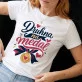 Koszulka Damska Biała Dla Druhny Prezent Dla Kobiety: Druhna Z Klasą