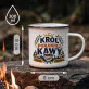 Kubek Emaliowany Na Dzień Chłopaka Prezent Dla Chłopaka Mężczyzny: Retro Śródziemnomorski