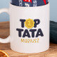 Top tata - Skarpetki w kubku dla taty