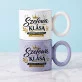 Kubek Z Okrągłym Uchem Dla Szefowej Prezent Dla Kobiety: Elegancka Liderka Kubek Z Okrągłym Uchem Dla Szefowej Prezent Dla Kobiety: Elegancka Liderka