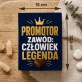 Czekoladki Dla Promotora Prezent Dla Mężczyzny: Promotor Człowiek Legenda