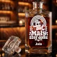 Karafka Do Whisky z Grawerem Na Urodzenie Dziecka Prezent Dla Kobiety: Mały Szef Domu