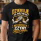 Koszulka Męska Na Podziękowanie Prezent Dla Mężczyzny: Czyny