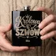 Piersiówka z Grawerem Dla Krawcowej Prezent Dla Kobiety: Królowa Szwów Piersiówka z Grawerem Dla Krawcowej Prezent Dla Kobiety: Królowa Szwów