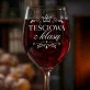Kieliszek Do Wina Dla Teściowej Prezent Na Dzień Mamy Dla Kobiety: Teściowa Z Klasą
