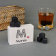 Twoje imię - Kamienie do whisky z nadrukiem