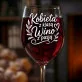 Kieliszek Do Wina Na Urodziny Prezent Dla Kobiety: Kobieta Z Klasą - Wino