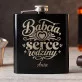 Piersiówka z Grawerem Dla Babci Prezent Na Dzień Babci Dla Kobiety: Babcia, Serce Rodziny