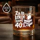Szklanka Do Whisky Dla Nauczyciela Prezent Na Dzień Nauczyciela Dla Mężczyzny: Za Tę Lekcję Biorę 40%. Szklanka Do Whisky Dla Nauczyciela Prezent Na Dzień Nauczyciela Dla Mężczyzny: Za Tę Lekcję Biorę 40%.
