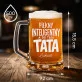 Kufel Personalizowany z Grawerem Dla Taty Prezent Na Dzień Ojca Dla Mężczyzny: Piękny Inteligentny Tata