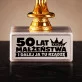 Statuetka Z Grawerem Na 50 Rocznicę Ślubu Prezent Dla Kobiety: 50 Lat Małżeństwa I