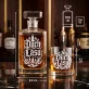 Zestaw Do Whisky Dla Miłośnika Lasu Prezent Dla Mężczyzny: Duch Lasu