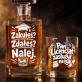 Zestaw Do Whisky Na Obronę Licencjatu Prezent Dla Mężczyzny: Zakułeś? Zdałeś? Nalej. Zestaw Do Whisky Na Obronę Licencjatu Prezent Dla Mężczyzny: Zakułeś? Zdałeś? Nalej.