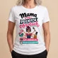 Koszulka Damska Biała Dla Mamy Prezent Na Dzień Mamy Dla Kobiety: Mama W Akcji