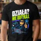 Koszulka Męska Dla Informatyka Prezent Dla Mężczyzny: Działa? Nie Dotykaj