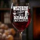 Kieliszek Do Wina Dla Działkowca Prezent Dla Mężczyzny: Na Działce Najlepiej Kieliszek Do Wina Dla Działkowca Prezent Dla Mężczyzny: Na Działce Najlepiej