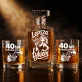 Zestaw Do Whisky Dla 40 Latki Prezent Na 40 Urodziny Dla Kobiety: Humor I Klasa