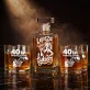 Zestaw Do Whisky Dla 40 Latki Prezent Na 40 Urodziny Dla Kobiety: Humor I Klasa