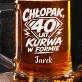 Kufel Personalizowany z Grawerem Dla Chłopaka Na 40 Urodziny Prezent: Czterdziestka Z Pazurem Kufel Personalizowany z Grawerem Dla Chłopaka Na 40 Urodziny Prezent: Czterdziestka Z Pazurem