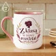 Kubek Z Nadrukiem Na 18 Urodziny Prezent Dla Kobiety: Z Klasą Kubek Z Nadrukiem Na 18 Urodziny Prezent Dla Kobiety: Z Klasą
