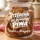 Słoik Na Ciastka z Grawerem Dla Przyjaciół Prezent Dla Pary: Przyjaciele Od Pierwszego
