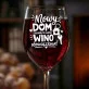 Kieliszek Do Wina Na Parapetówkę Prezent Dla Kobiety: Nowy Dom — Wino Obowiązkowe