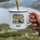 Kubek Emaliowany Na Zakończenie Roku Szkolnego Prezent Dla Kobiety: Koniec Dzwonka, Zaczynam