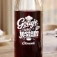 Karafka Do Wina Personalizowana Dla Kucharza Prezent Dla Mężczyzny: Gotuję, Więc Jestem Karafka Do Wina Personalizowana Dla Kucharza Prezent Dla Mężczyzny: Gotuję, Więc Jestem
