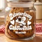 Słoik Na Ciastka z Grawerem Dla Narzeczonego Prezent Na Dzień Chłopaka Dla Mężczyzny: Zatwierdzony Do Całowania