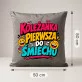 Poduszka Dekoracyjna Dla Koleżanki Prezent Dla Kobiety: Koleżanka Pierwsza Do Śmiechu