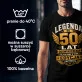 Koszulka Męska Na 50 Prezent Dla Mężczyzny: Legenda Od 50 Lat
