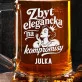 Kufel Personalizowany Na Zajączka Prezent Dla Kobiety: Zbyt Elegancka Na