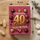 Czekoladki Na 40 Urodziny Kobiety Prezent Na 40 Urodziny Dla Kobiety: 40 Level Mistrzyni Czekoladki Na 40 Urodziny Kobiety Prezent Na 40 Urodziny Dla Kobiety: 40 Level Mistrzyni