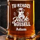 Kufel Personalizowany z Grawerem Dla Właściciela Jack Russell Terriera Prezent Dla Mężczyzny: Terrier Szef Domu Kufel Personalizowany z Grawerem Dla Właściciela Jack Russell Terriera Prezent Dla Mężczyzny: Terrier Szef Domu