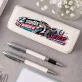 Zestaw Pióro i Długopis w Etui Dla Koniary Prezent Dla Kobiety: Koniarska Elegancja Zestaw Pióro i Długopis w Etui Dla Koniary Prezent Dla Kobiety: Koniarska Elegancja