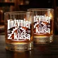 Szklanka Do Whisky Na Obronę Inżyniera Prezent Dla Mężczyzny: Inżynier Z Klasą Szklanka Do Whisky Na Obronę Inżyniera Prezent Dla Mężczyzny: Inżynier Z Klasą