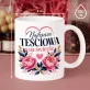 Różowy Zestaw Prezentowy Dla Teściowej Na Dzień Mamy Dla Kobiety: Najlepsza Teściowa Kwiaty Różowy Zestaw Prezentowy Dla Teściowej Na Dzień Mamy Dla Kobiety: Najlepsza Teściowa Kwiaty