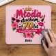 Podkładka Pod Myszkę Dla 70 Latki Prezent Na 70 Urodziny Dla Kobiety: Młoda Duchem Od 70 Lat
