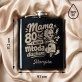 Piersiówka z Grawerem Na 80 Urodziny Mamy Prezent Na 80 Urodziny Dla Kobiety: Mama 80 Lat I Wciąż Młoda