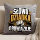 Poduszka Dekoracyjna Dla Dziadka Prezent Na Dzień Dziadka Dla Mężczyzny: Słowo Dziadka Obowiązuje Poduszka Dekoracyjna Dla Dziadka Prezent Na Dzień Dziadka Dla Mężczyzny: Słowo Dziadka Obowiązuje