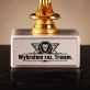 Statuetka Z Grawerem Na 1 Rocznicę Ślubu Prezent Dla Mężczyzny: Wybrałem Raz. Trwam.