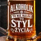 Kufel Dla Alkoholika Prezent Dla Mężczyzny: Alkoholik Styl Życia