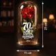 Wieczna Róża LED Na 70 Urodziny Kobiety Prezent Na 70 Urodziny Dla Kobiety: 70 Lat? Dopiero Rozkwitam Wieczna Róża LED Na 70 Urodziny Kobiety Prezent Na 70 Urodziny Dla Kobiety: 70 Lat? Dopiero Rozkwitam