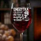 Kieliszek Do Wina Na Emeryturę Prezent Dla Emeryta Kobiety: Emerytka Inwestuje W Siebie