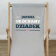 Ukochany dziadek - Leżak drewniany