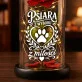 Wieczna Róża W Szkle Dla Psiary Prezent Dla Kobiety: Psiara Z Miłości Wieczna Róża W Szkle Dla Psiary Prezent Dla Kobiety: Psiara Z Miłości