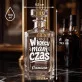 Karafka Do Wódki z Grawerem Dla Emeryta Prezent Na Emeryturę Dla Mężczyzny: W Końcu Mam Czas