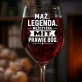 Kieliszek Do Wina Dla Męża Prezent Na Rocznicę Ślubu Dla Mężczyzny: Mąż Legenda Mit Kieliszek Do Wina Dla Męża Prezent Na Rocznicę Ślubu Dla Mężczyzny: Mąż Legenda Mit