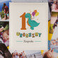 Urodziny dinozaur - Personalizowany Album na zdjęcia