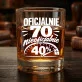 Zestaw Prezentowy Whisky Na 70 Urodziny Dla Mężczyzny: Oficjalnie 70 Zestaw Prezentowy Whisky Na 70 Urodziny Dla Mężczyzny: Oficjalnie 70